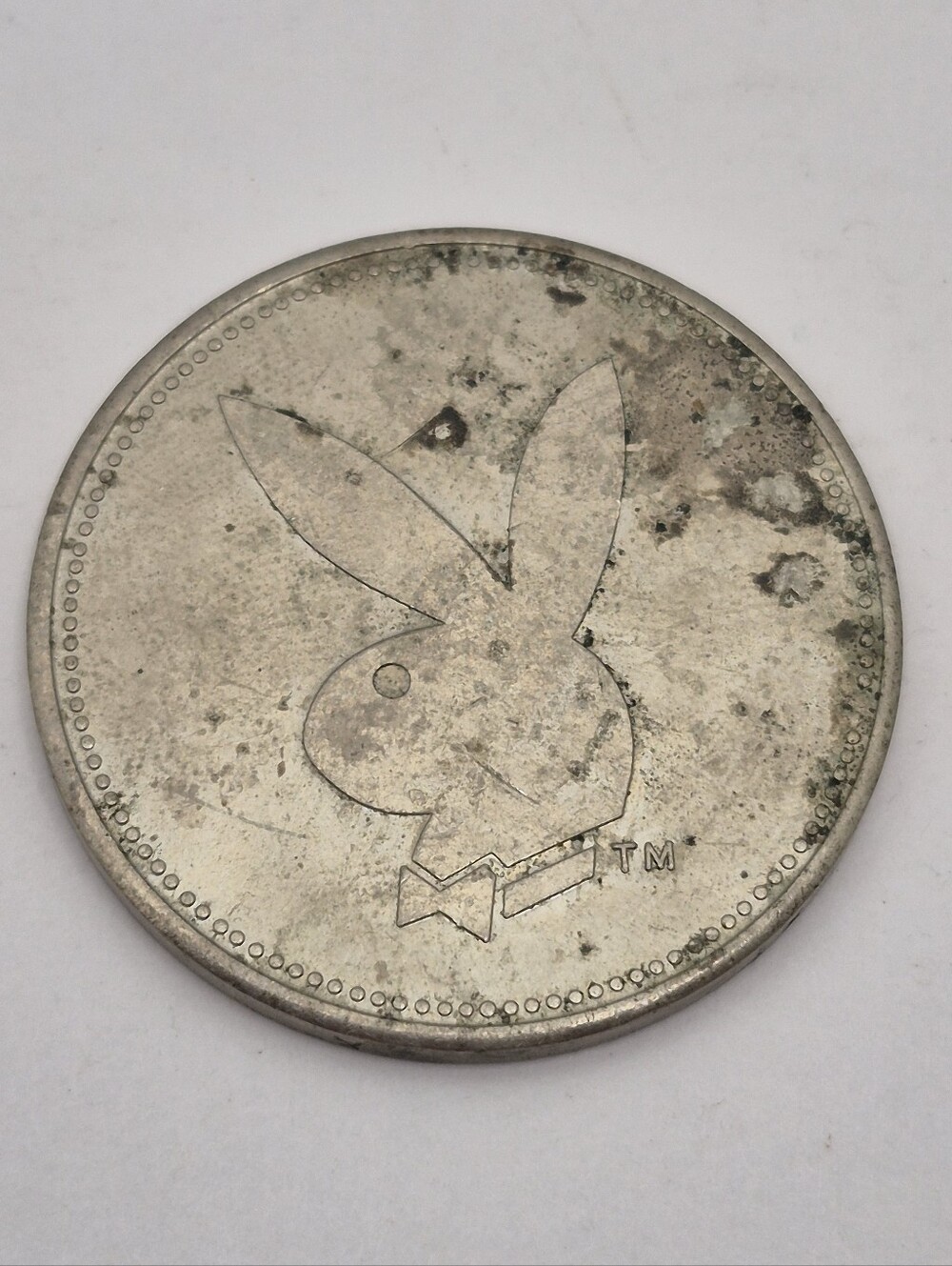 PLAYBOY Atlantic City Casino Vintage Token Bunny Logo